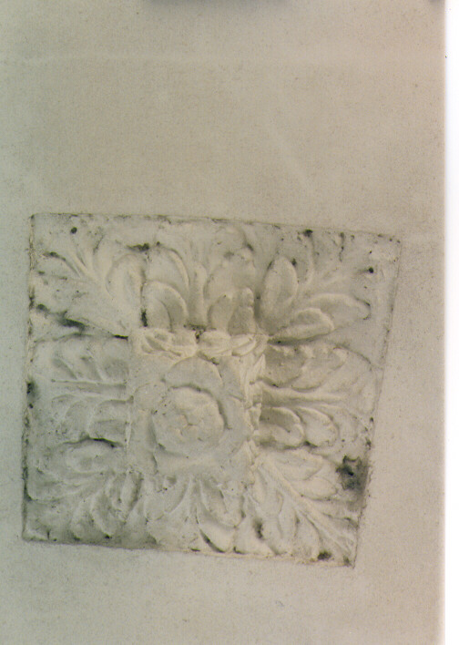 chiave di volta - ambito salentino (sec. XVII)