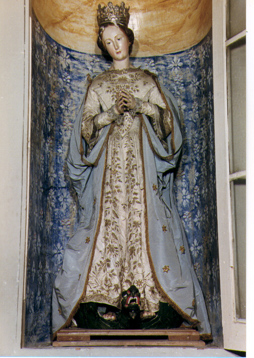 Immacolata Concezione (statua) - ambito pugliese (prima metà sec. XIX)