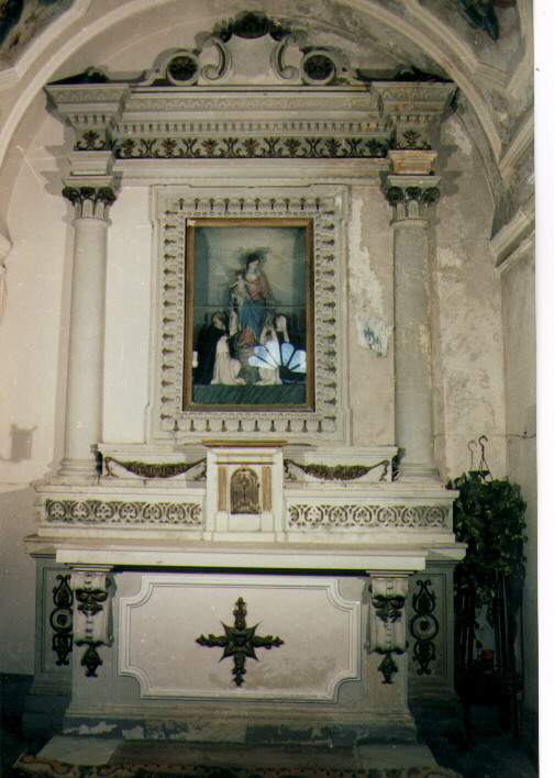 altare maggiore - ambito salentino (primo quarto sec. XX)