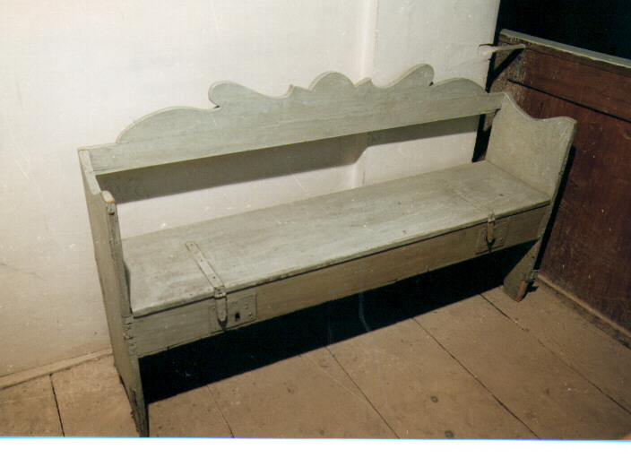 panca - manifattura pugliese (metà sec. XIX)