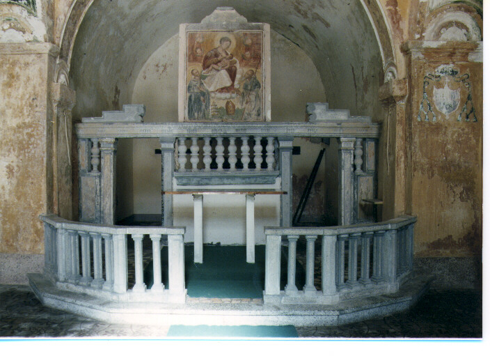 iconostasi - ambito salentino (sec. XVII)