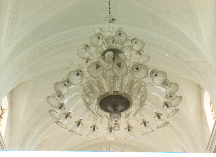 lampadario - ambito veneto (ultimo quarto sec. XIX)