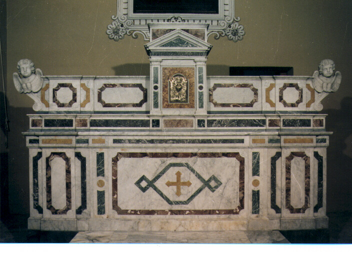 altare maggiore - ambito pugliese (sec. XIX)