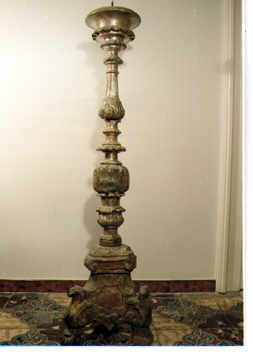 candelabro - ambito Italia meridionale (prima metà sec. XVIII)