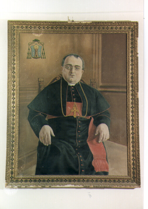 Ritratto di monsignore Lippolis Antonio (dipinto) - ambito pugliese (prima metà sec. XX)