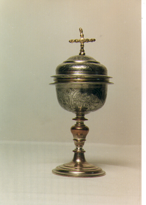 pisside - ambito Italia meridionale (ultimo quarto sec. XVII)