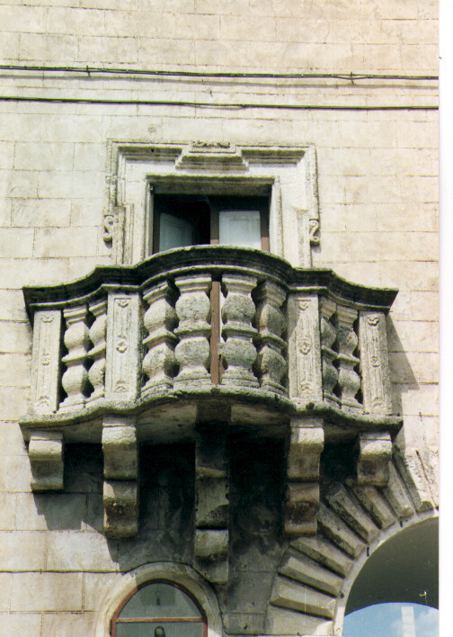 balcone - ambito salentino (sec. XVIII)