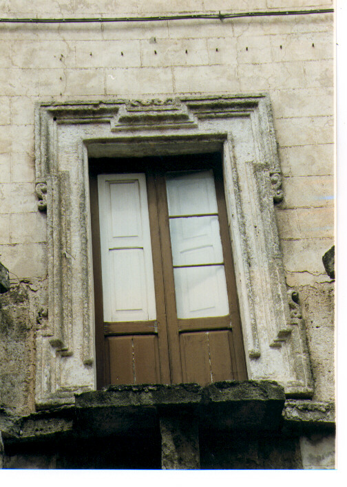 finestra, serie - ambito salentino (sec. XVIII)
