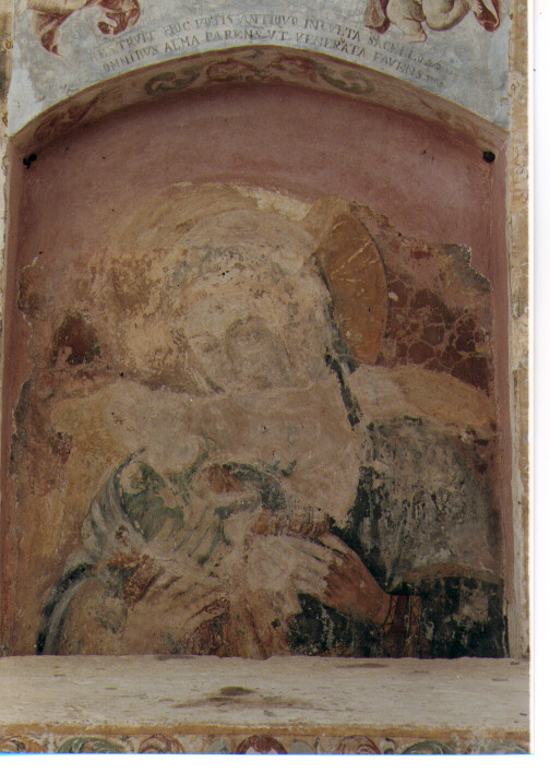 Madonna con Bambino (dipinto) - ambito Italia meridionale (sec. XVI)