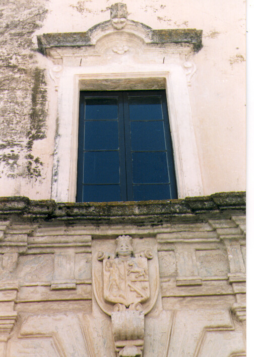 mostra di finestra - ambito salentino (sec. XVIII)