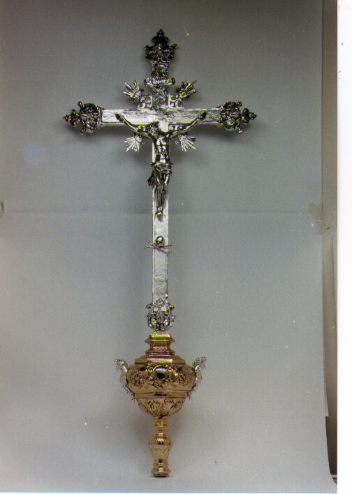 croce processionale - ambito Italia meridionale (sec. XVIII)