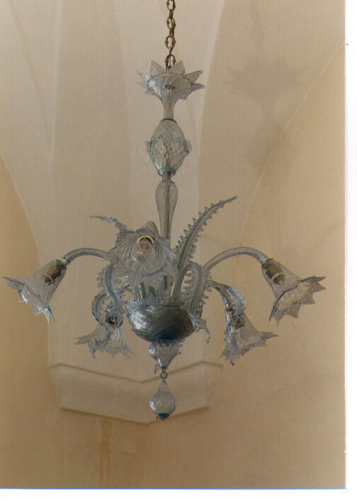 lampadario - produzione muranese (primo quarto sec. XX)
