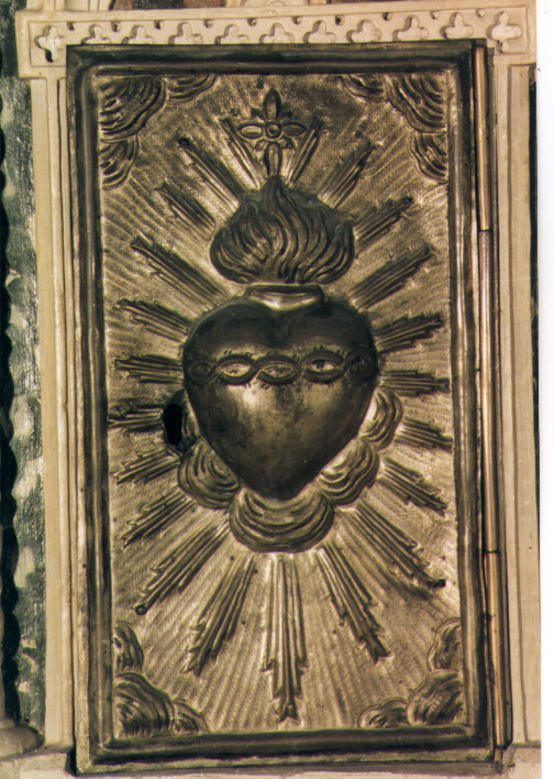 sportello di tabernacolo - ambito Italia meridionale (ultimo quarto sec. XIX)