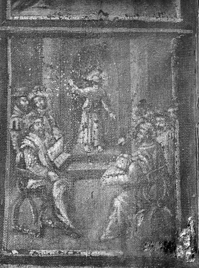 Gesù smarrito nel tempio (dipinto) - ambito pugliese (sec. XVII)