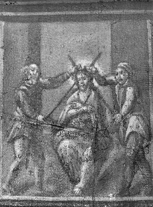 incoronazione di spine (dipinto) - ambito pugliese (sec. XVII)