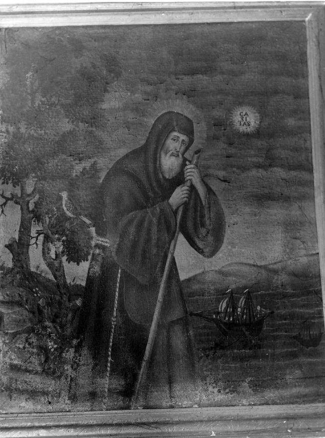 acquasantiera da parete - ambito pugliese (sec. XVII)