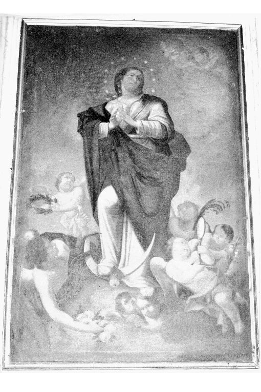 Immacolata Concezione (dipinto) - ambito pugliese (inizio sec. XIX)