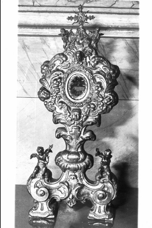 reliquiario - ambito napoletano (sec. XVIII)