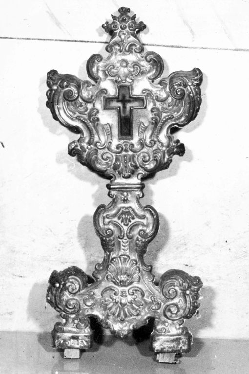 reliquiario - a ostensorio - ambito napoletano (?) (sec. XVIII)