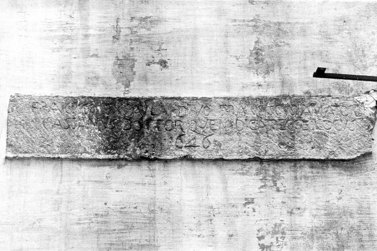 lapide - ambito pugliese (sec. XVII)