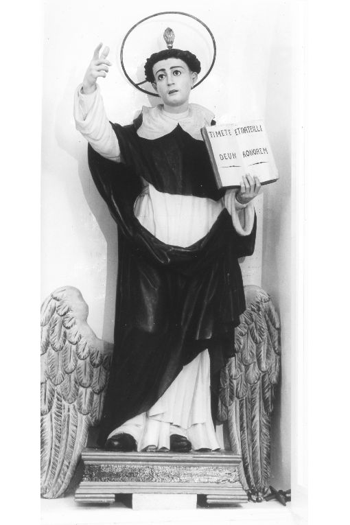 San Vincenzo Ferrer (statua processionale) - ambito Italia meridionale (fine/inizio secc. XIX/ XX)