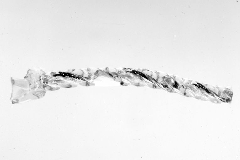 manico, elemento d'insieme - produzione muranese (sec. XVIII)