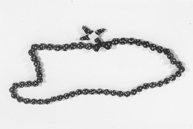 corona del rosario - produzione muranese (sec. XVIII)