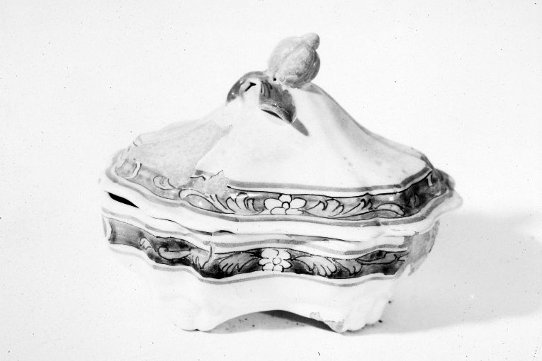 saliera - produzione Italia centrale (sec. XVIII)