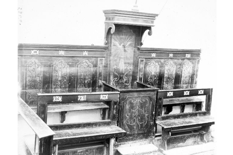 stalli del coro - produzione pugliese (sec. XVIII)