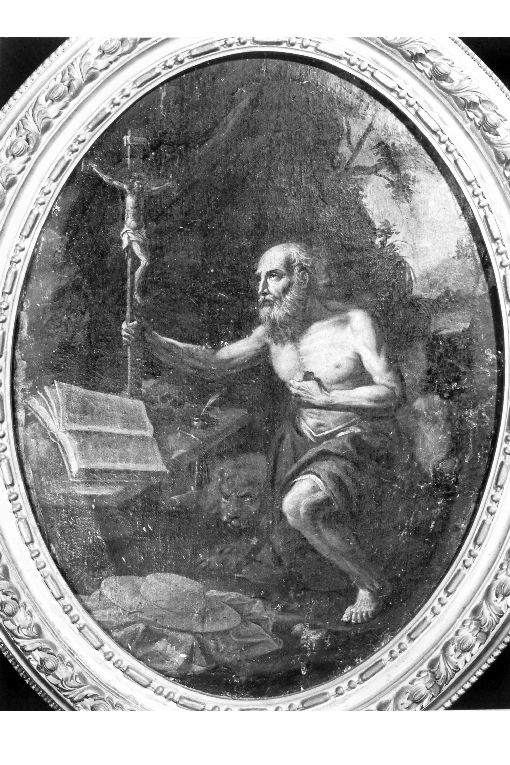 San Girolamo penitente nel deserto (dipinto) di Fato Vincenzo (attribuito) (seconda metà sec. XVIII)