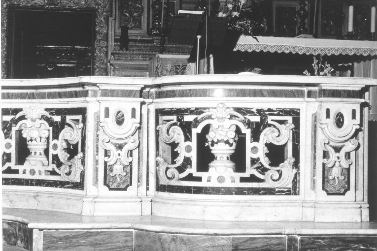 balaustrata - produzione Italia meridionale (sec. XVIII)