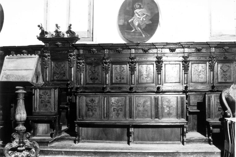 stalli del coro - ambito Italia meridionale (sec. XVIII)