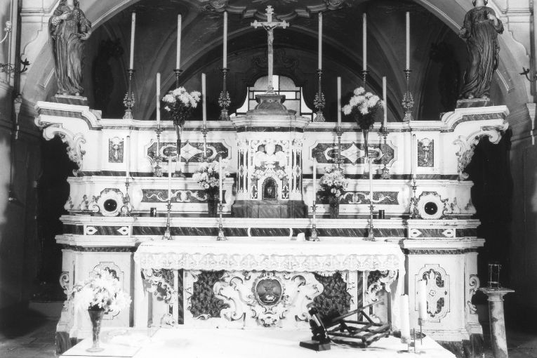 altare maggiore - ambito Italia meridionale (sec. XVIII)