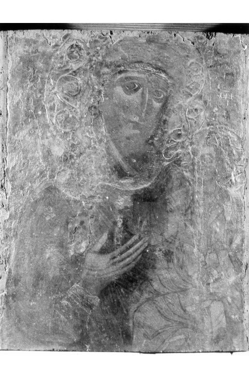 Santa Maria La Greca, Madonna con Bambino (dipinto) - ambito Italia meridionale (prima metà sec. XIV)