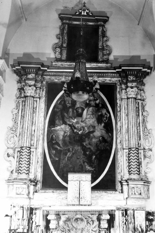 altare maggiore - produzione pugliese (prima metà sec. XVIII)