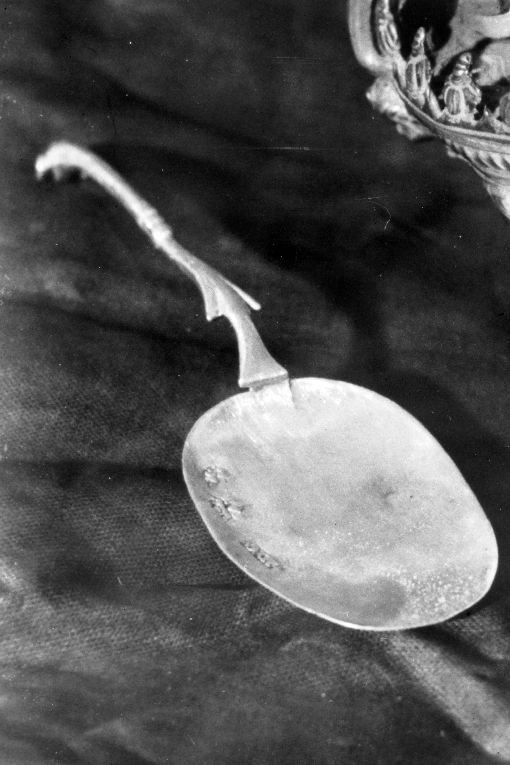 cucchiaino - manifattura napoletana (inizio sec. XVIII)