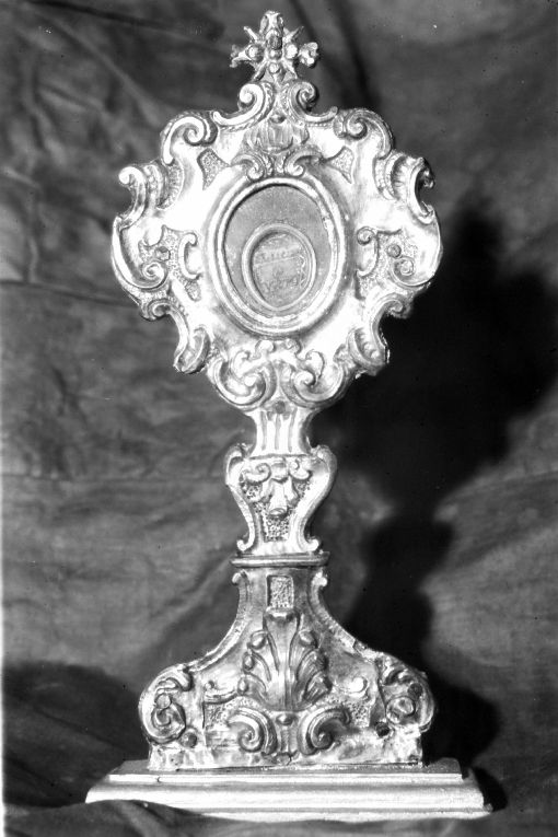 reliquiario - a ostensorio - manifattura napoletana (inizio sec. XVIII)