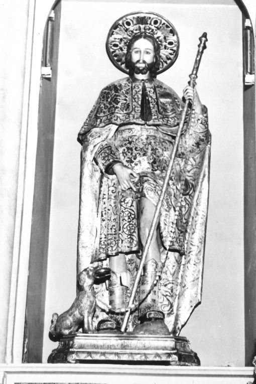 San Rocco (statua) - produzione pugliese (sec. XIX)