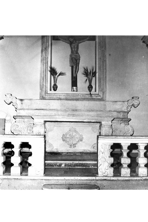 altare - ambito pugliese (sec. XVIII)