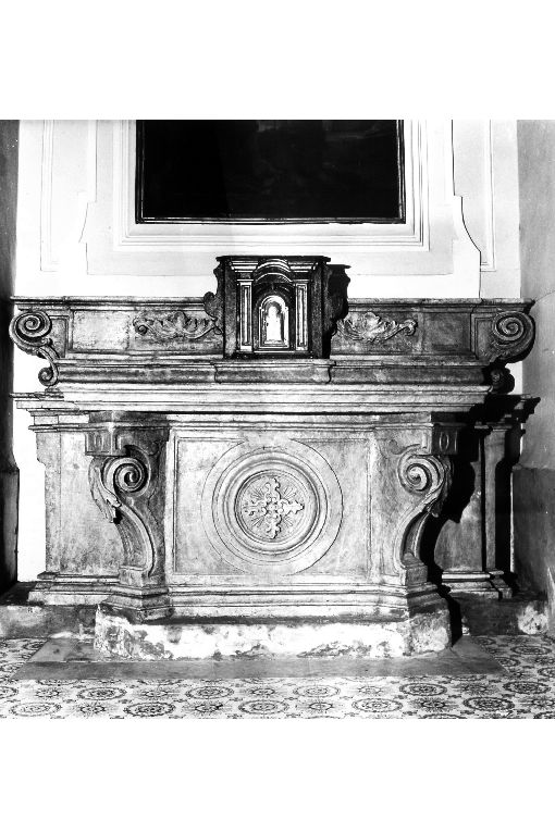 altare - produzione pugliese (sec. XVIII)