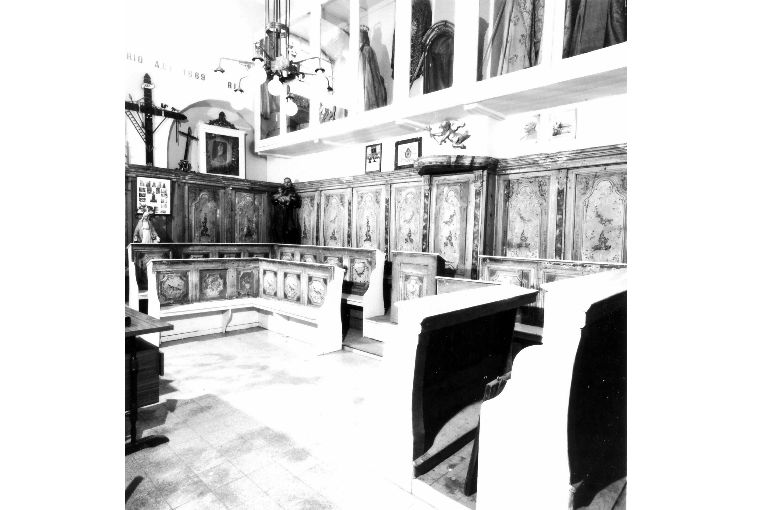stalli del coro - produzione pugliese (sec. XVIII)