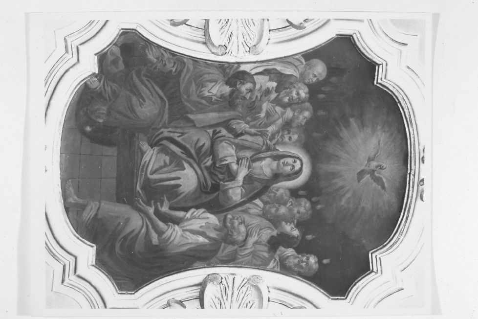 caduta degli angeli ribelli (dipinto) di Laricchia Giacobbe (sec. XIX)