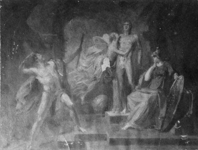 studio di Prometeo (dipinto) di De Napoli Michele (attribuito) (sec. XIX)