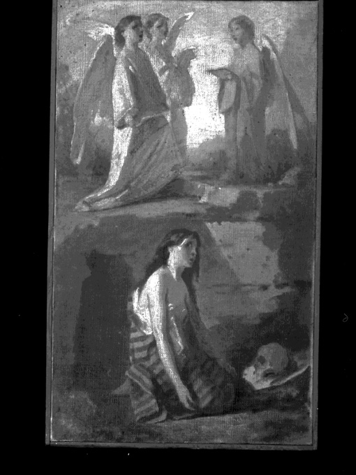 Maddalena penitente (dipinto) di De Napoli Michele (attribuito) (sec. XIX)