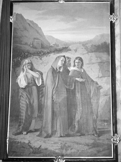 Il ritorno dal Calvario, ritorno dal calvario (dipinto) di De Napoli Michele (sec. XIX)