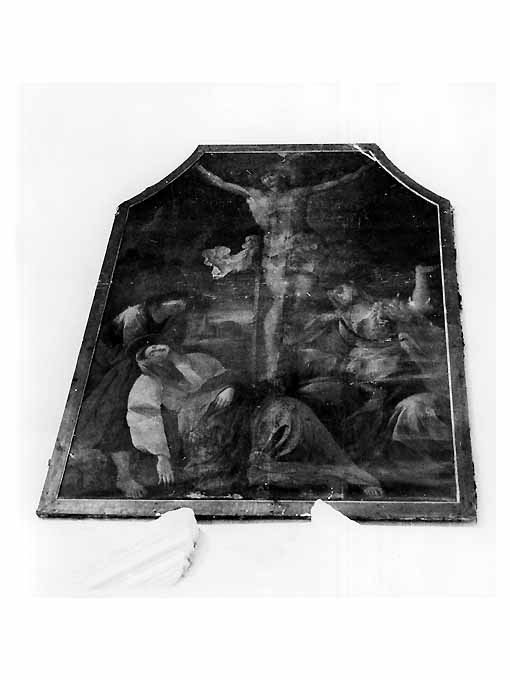 Crocifissione (dipinto) - ambito Italia meridionale (fine sec. XVII)