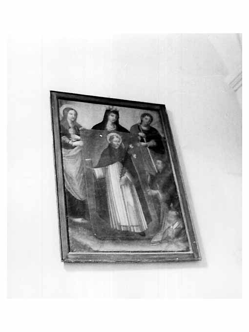 trasporto dell'immagine di San Domenico a un monaco di Soriano (dipinto) - ambito Italia meridionale (sec. XVIII)