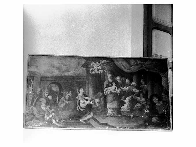 presentazione di Gesù al tempio (dipinto) - ambito Italia meridionale (sec. XVIII)