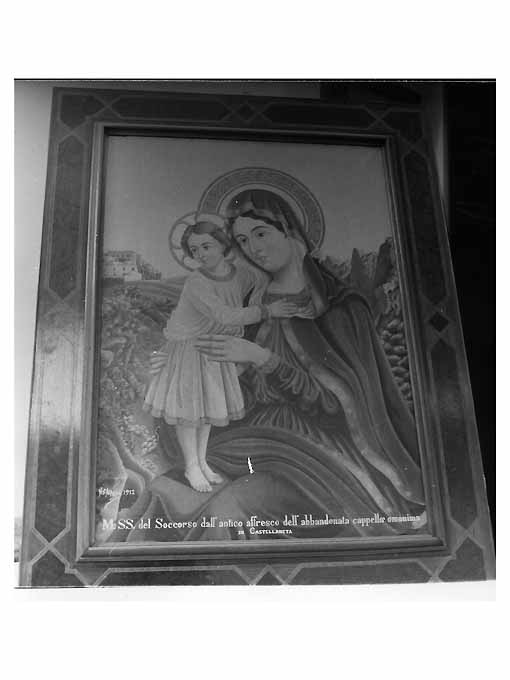 Madonna del Soccorso (dipinto) di D'Alagni Giovanni (sec. XX)