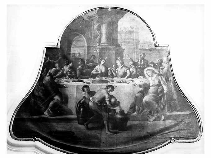 Le nozze di Cana (dipinto) di Carella Domenico Antonio (sec. XVIII)